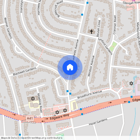 Broadfields Avenue, Edgware, London