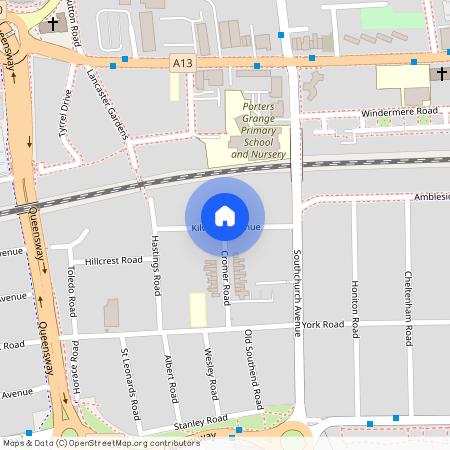 Southend-on-Sea, Kilworth Avenue, SS1 2DS, Essex