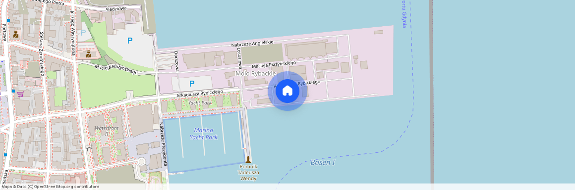 Arkadiusza Rybickiego, Śródmieście, Gdynia, pomorskie