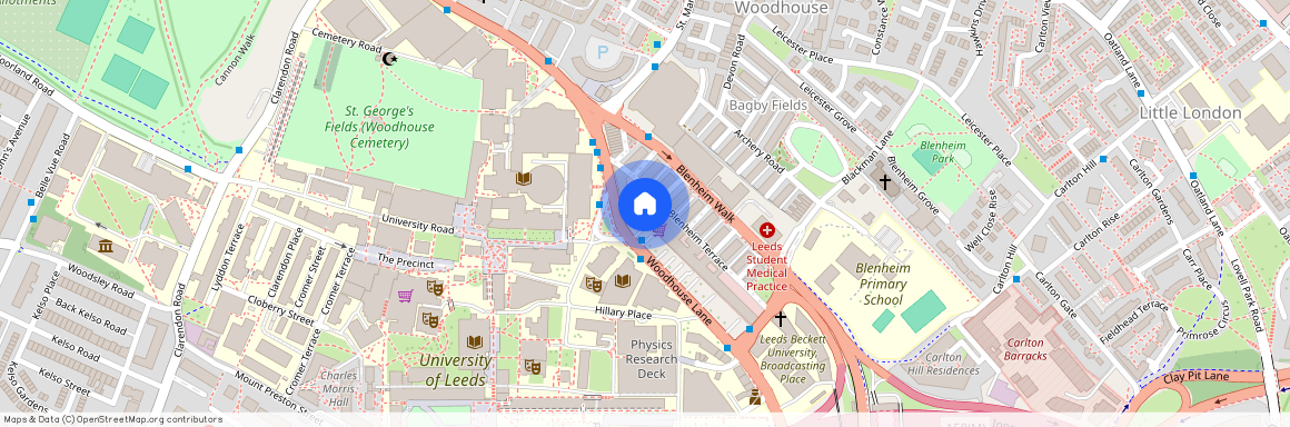 Apt 9, 22A Blenheim Terrace, Blenheim Terrace LS2