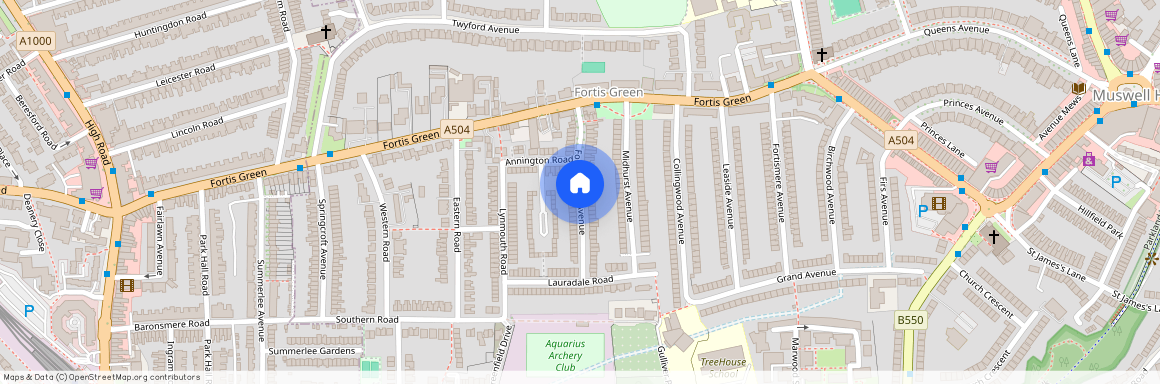 Fortis Green, East Finchley, LONDON, N2