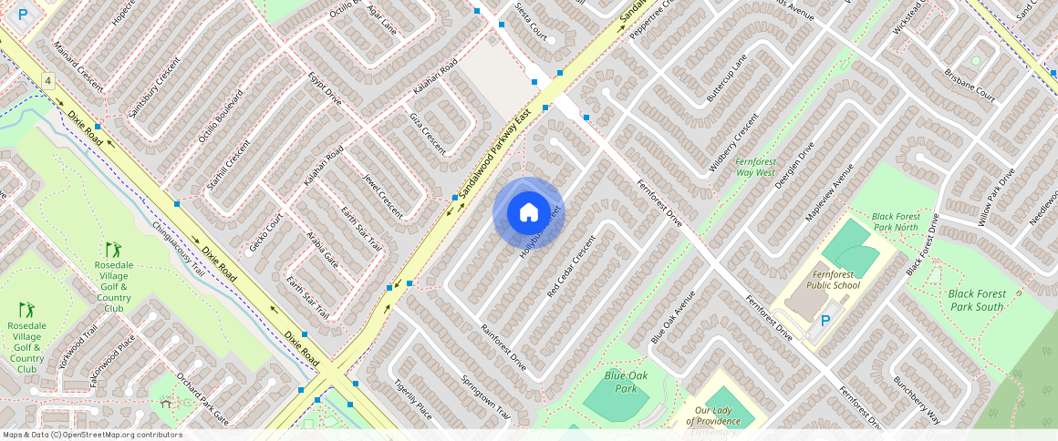 ** hollybush Street, Brampton