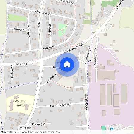 Smedjevägen, Näsum