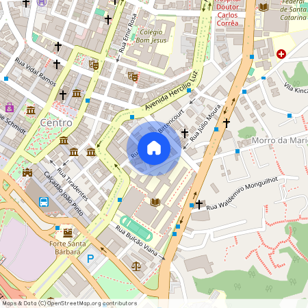 Rua Fernando Machado, 261, Centro - Florianópolis