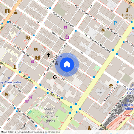1230 Rue Bishop, Montréal, QC H3G 0J2