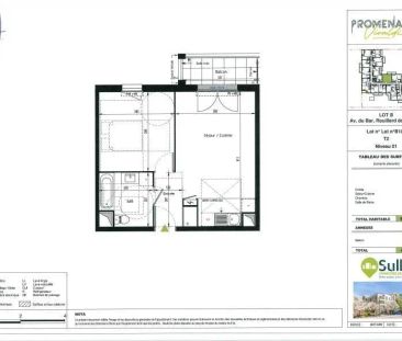 Appartement à louer 2 pièces 41.34m² - Photo 1
