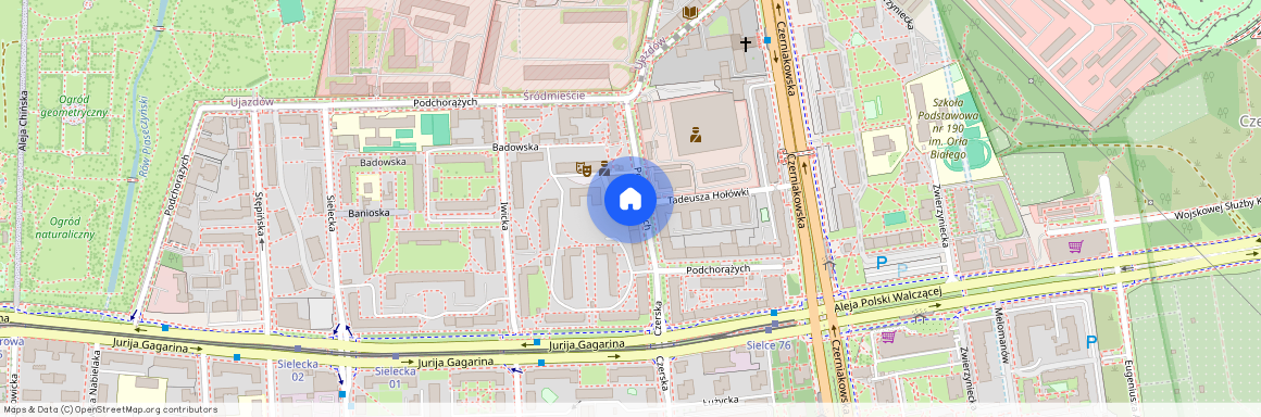 Podchorążych 27/29, Sielce, Mokotów, Warszawa, mazowieckie