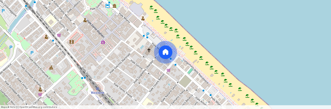 Viale Milano, Riccione