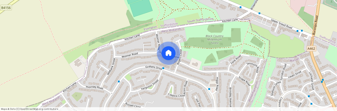 Drummond Close, Wolverhampton, West Midlands, WV11