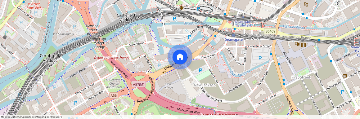 Castlegate Apartments, 2 Chester Road, Manchester, M15