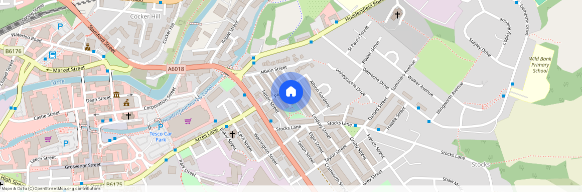 Lindsay Street, Stalybridge, Greater Manchester, SK15
