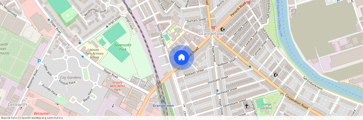 CF11 6NL Grangetown, Wales, Cardiff