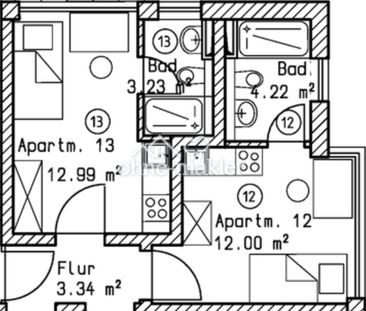 Neubau: Vollmöbliertes Studenten Studio mit Küche + Bad + Fitnessra... - Foto 6
