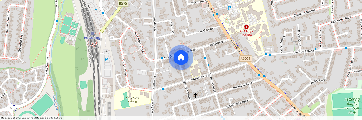 Large 1 Bedroom Flat with study, Kettering NN15 7HX