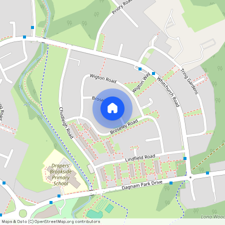 Broseley Gardens, Romford, Essex, RM3