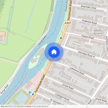 Portsmouth Road, KT6, London
