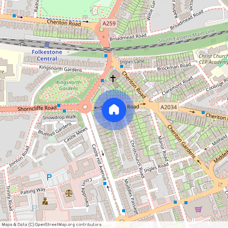 Shorncliffe Road, Folkestone, Kent