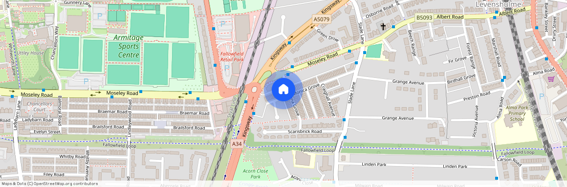 Monica Grove, Manchester, M19