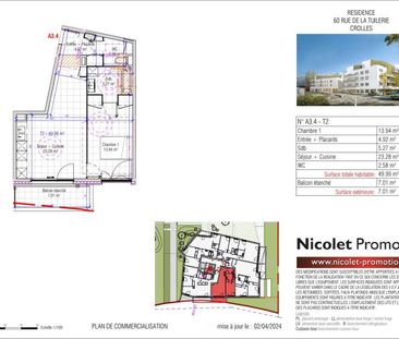 A LOUER TYPE 2 - NEUF - SANS FRAIS D AGENCE - Photo 5