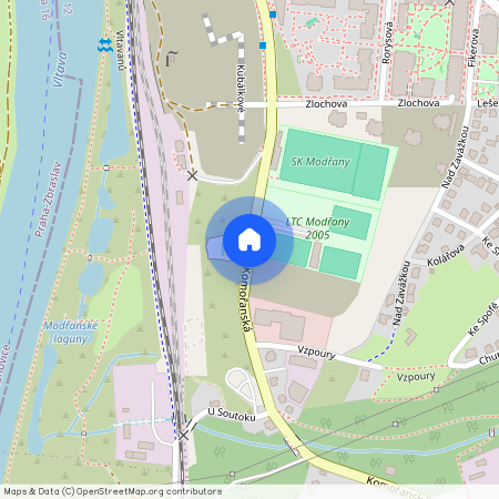 Komořanská, Praha - Modřany