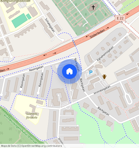 Bäckgatan 2 B, Hageby