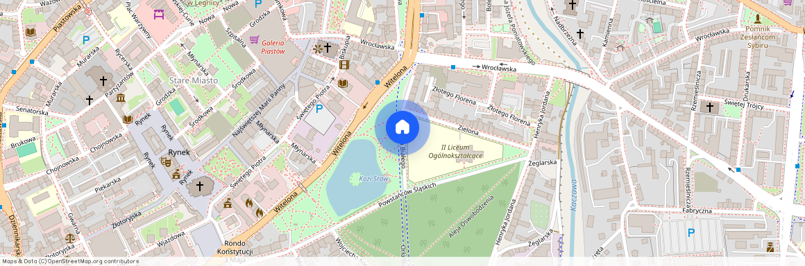 al. Orła Białego, Legnica, dolnośląskie