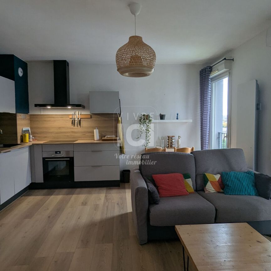 Appartement Nantes 2 pièce(s) Meublé / Ile de Nantes - Loggia - Photo 1