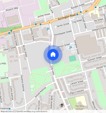 Cog Lane, Burnley, BB11