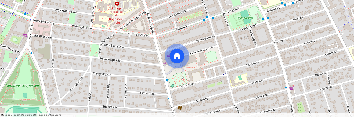 Parmagade 6, 2. 2, 2300 København S