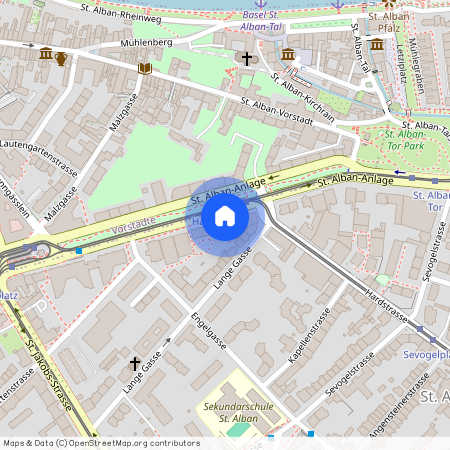 4052, Basel, St. Alban-Anlage, 40