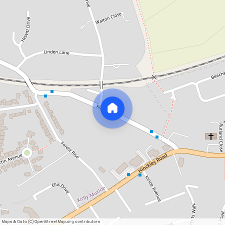 Kirby Lane, Kirby Muxloe, Leicester, Leicestershire