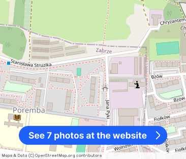 Zabrze Poręba | Mieszkanie wynajem 36,5 m² | Media miejskie | Parter - Photo 1