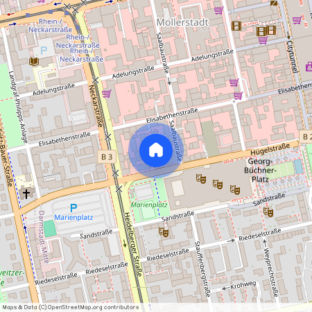 Hügelstraße 75 A, 64283, Darmstadt