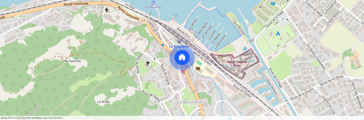 1897, Bouveret, Route Cantonale, 40