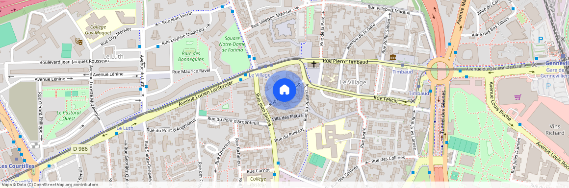 Rue Henri Aguado, Francja, Gennevilliers