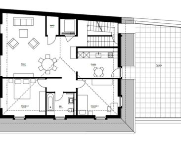 Splendide duplex neuf de 4.5 pièces avec vue sur l’Abbatiale! - Photo 5