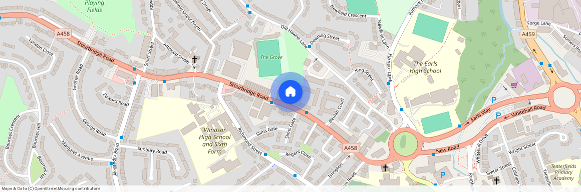 Stourbridge Road, Halesowen, West Midlands