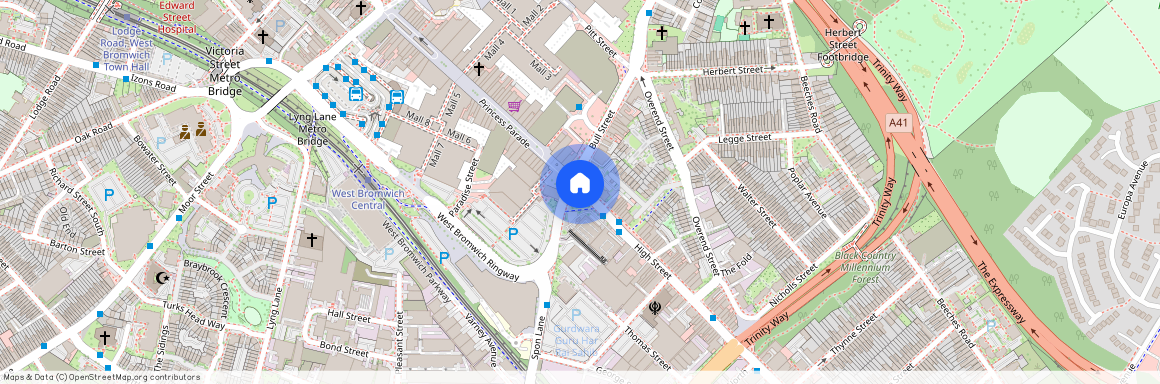 High Street, West Bromwich, West Midlands, B70