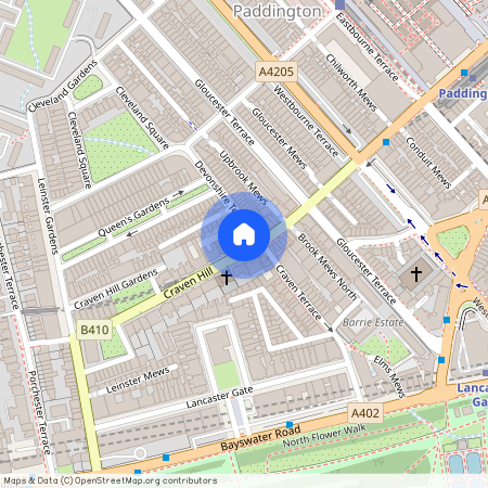 Devonshire Terrace, Paddington, London, W2