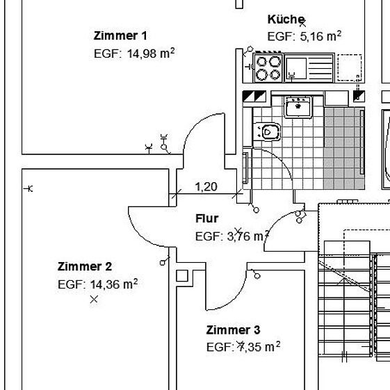 Moderne 3 ZKB am Fuße des Philippinenhofes! - Foto 2