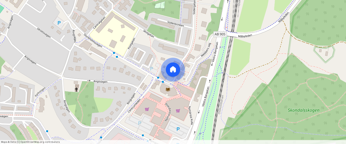 Södergatan 1F, Märsta Centrum