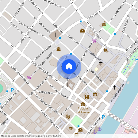 El Pópulo - Santa María, - Calle Santo Domingo