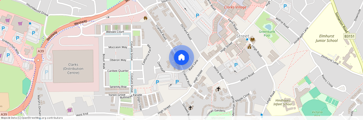 Cranhill Road, Street, Somerset