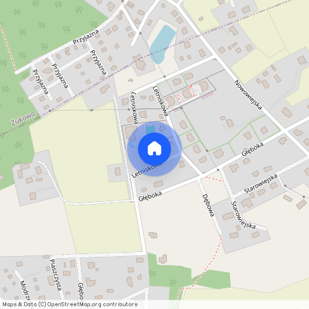 ul. Letniskowa, Borkowo, Żukowo, kartuski, pomorskie