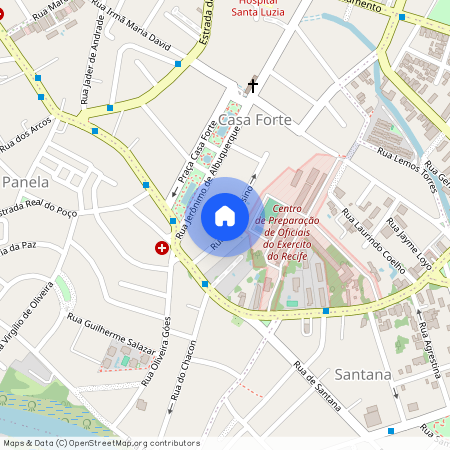 Rua Jacó Velosino, 117, Casa Forte, Recife - PE, 52061-410, Brazil