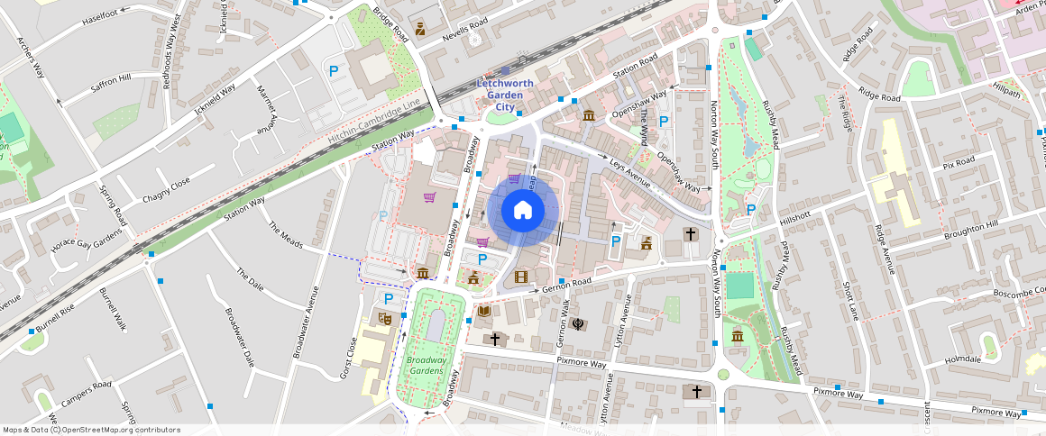 Eastcheap, Letchworth Garden City, SG6