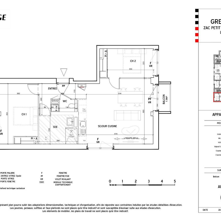Location Appartement 3 pièces 63m² LE PETIT QUEVILLY 76140 - Photo 1