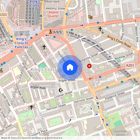 Hand Axe Yard, King's Cross, Camden, Gray's Inn Road, London, WC1X