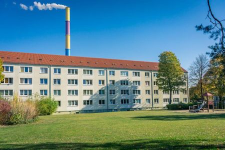 3-Raum-Erdgeschosswohnung mit Tageslichtbad - Foto 3