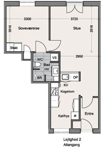 Dejlig 2-værelses lejlighed i hjertet af Odense - Foto 4